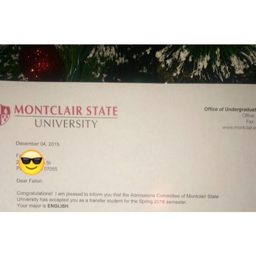 Finishing up a BA at MSU to be certified to teach PK-3 grade 👌🏼 #montclairstateuniversity #bachelorsbefore30club #hotgothteacher