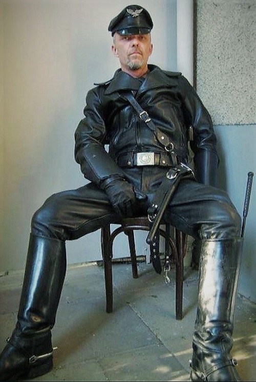 Leather and Uniform Master on Tumblr