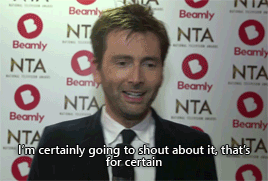 mizgnomer:David Tennant answers the question:Where are you going to put your award?2015 NTA Awards b