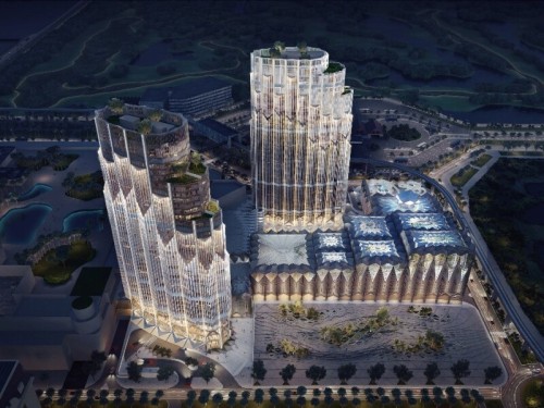 evilbuildingsblog:  ZAHA Hadid Architects - W Macau Hotel and Resort - Perfect example