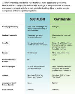 theonion:  Socialism Vs. Capitalism: A side-by-side comparison 