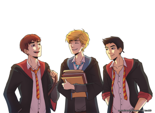 thominewt hogwarts au ♡