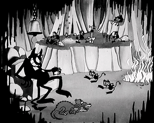 cookiecarnival:  Silly Symphony - Hell’s Bells (1929) 