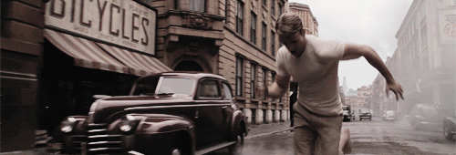sherloques:Captain America: The First Avenger Audio Commentary:“One thing we found, too, is Chris ca