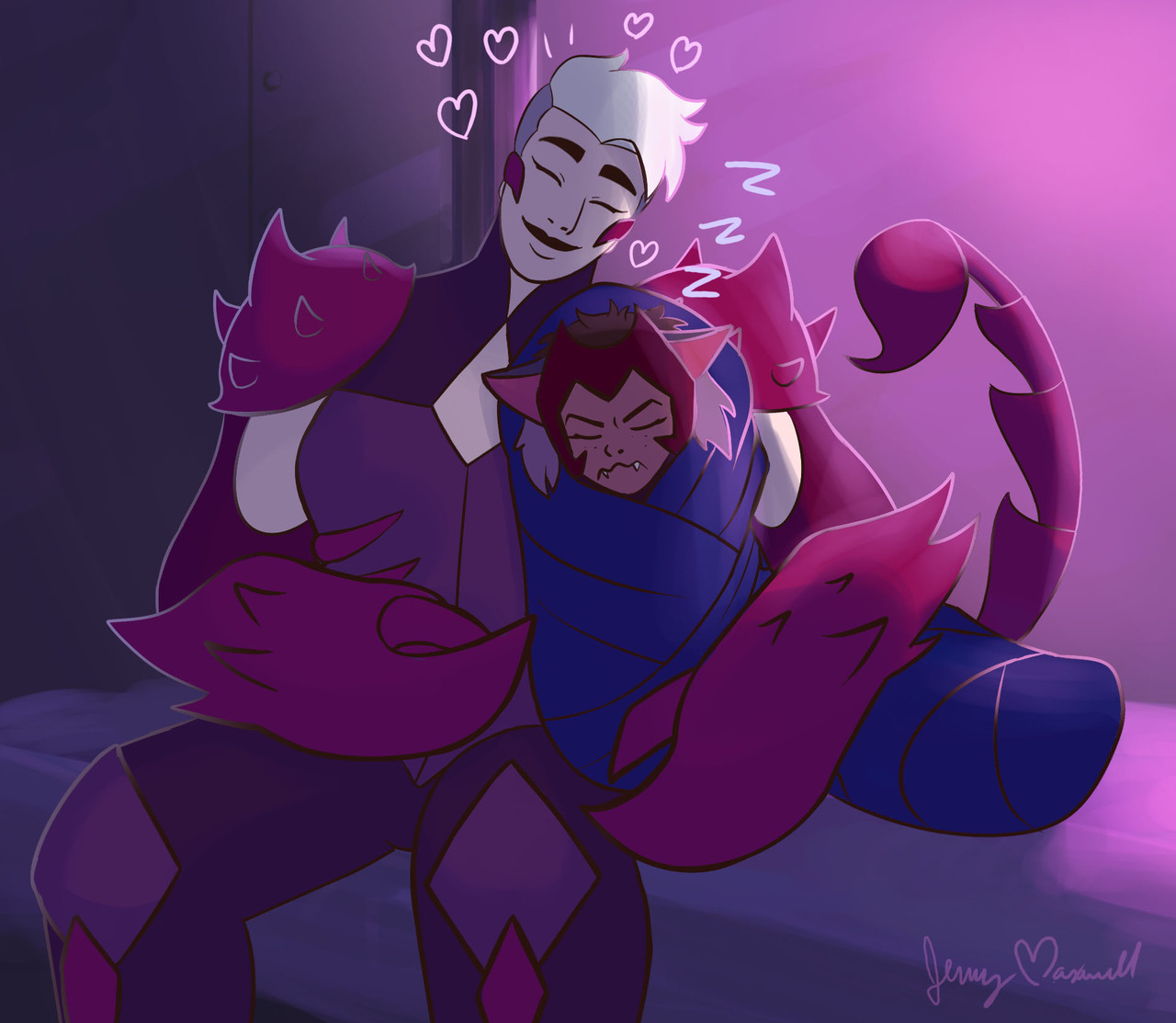 evelya-song:Best girl and her best girl &lt;3