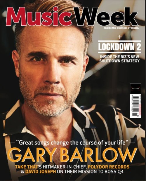 gazbarlow:GaryBarlow:  What a way to start the week ! My cover and feature with @MusicWeek is l