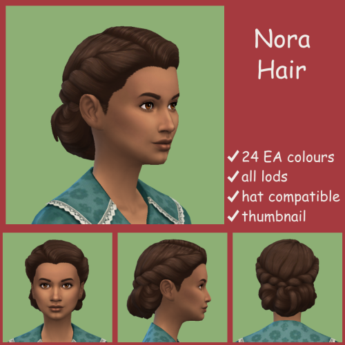 Nora HairAnother 1910s hair and another use of the GTW bun… it’s so versatile I just really l