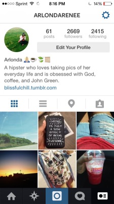 So hey, I have an instagram. Oh you don&rsquo;t follow me? Well you should do it now. Pls and thank you.