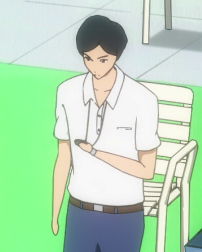 blindbeards0llux:  gurrenlagging:  Did anyone notice how those timer guys behind haru and rin have like no hands.  the cure for yaoi hand syndrome has gone horribly wrong 