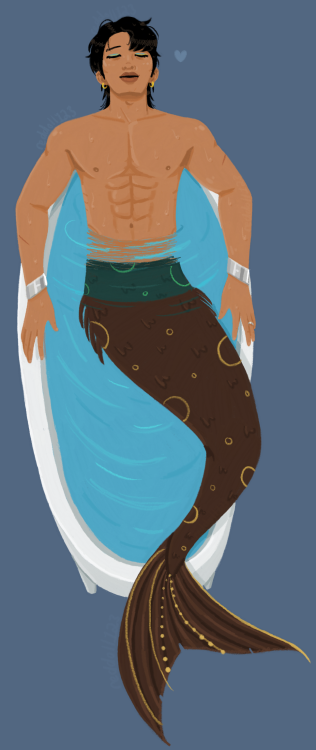 reddoll123:Kai the Merman~