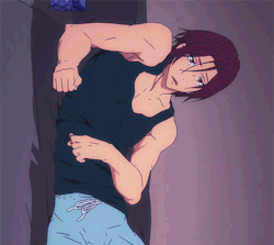 sejuurous:  lazy rin for your viewing pleasure. (ﾉ◕ヮ◕)ﾉ 