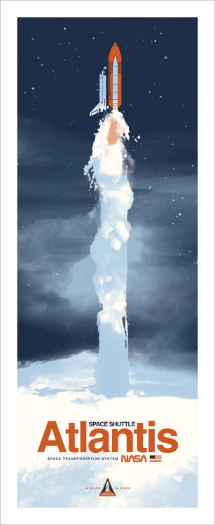 pixalry:Space Shuttle Art Prints - Created by Kevin DartLimited edition prints available for sale at