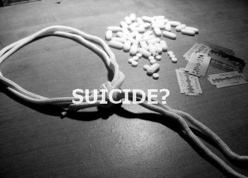 youstupidfuckingwhore666:  Suicide? | via Facebook on We Heart Ithttp://weheartit.com/entry/72443723/via/PerrasPorSiempre 