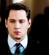 lana-condor:Asher Millstone in season one, episode eight, ‘He Has A Wife’.