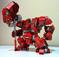 pimpmybricks:  dreadnaughtwhammer by chubbybots