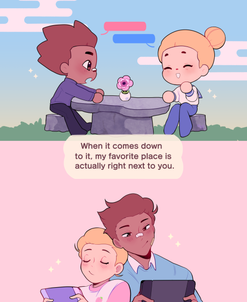 ive been playing so much animal crossing, i felt inspired to make comics for it &lt;3 hope you l