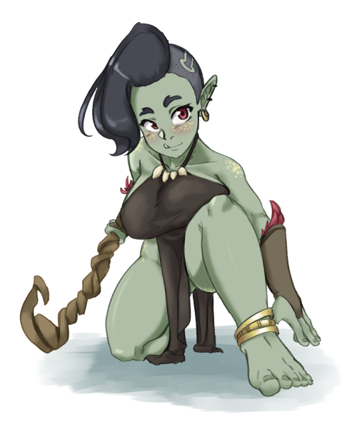 I made a gobline sorceress, her name is R’shiq
