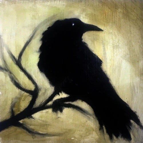 Happy to announce that these crow babies will up on my store soon. Keep your eyes peeled. . . . #art