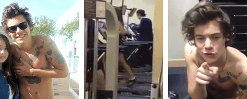 harrycmon:  ♫ I wanna see you work out for me. ♫ 