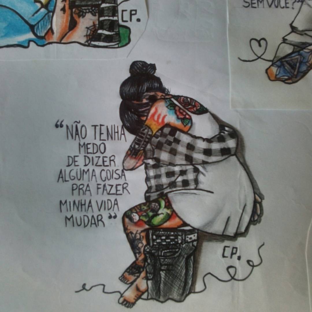 Coisas de casal - Desenhos e Frases