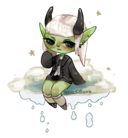 abakkusdraws:  freebie i did for  reveiller  @ gaia!! 