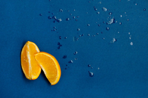 npr:Here are the claims: Oranges taste better in the shower. Eating oranges in the shower will make 