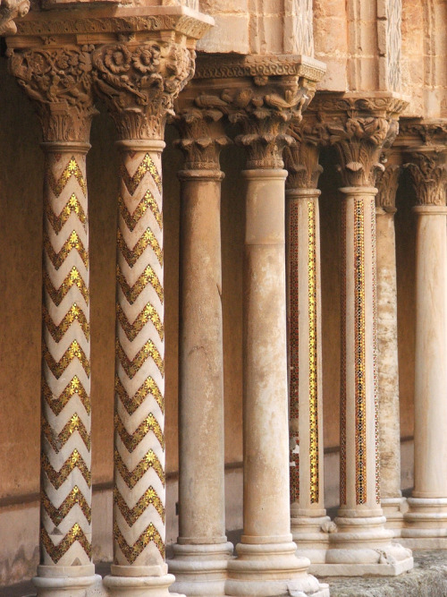 daughterofchaos:Cloisters, Monreale by Andrew &amp; Suzanneon Flickr