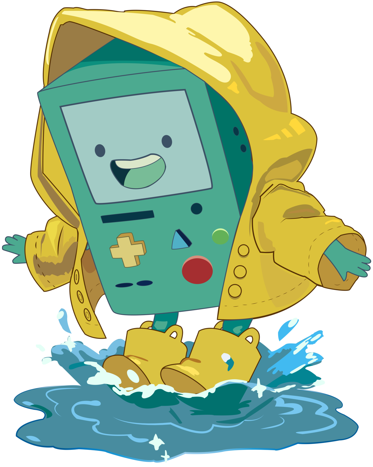 hlaalus:  for an illustrator class I did this vector of bmo from one of the adventure