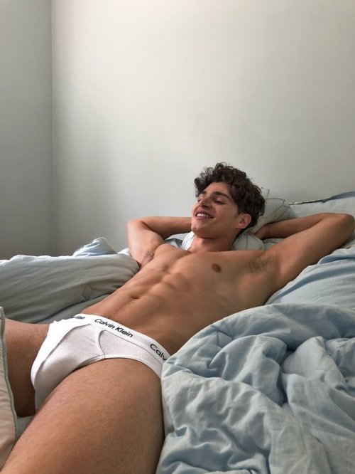 Twink white underwear