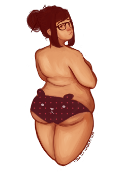 grossocto:  I really like the idea of Mei wearing those cute lil’ animal panties ^v^ This isn’t really NSFW, but I’d rather keep the sort of …. naughtier  stuff off my main blog, just in case people don’t really dig it (plus I want to test