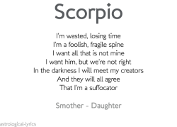 Astrological Lyrics