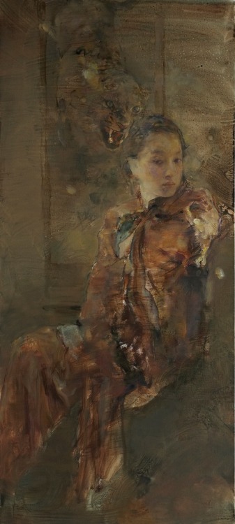 Hu Jundi aka Hu Jun Di aka Hu Yong aka 胡峻涤 (Chinese, b. 1962, Juilin Province, China) - Beauty And B