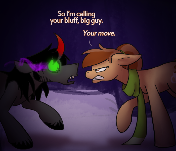 ask-king-sombra:  Come on, there was a rollercoaster and everything last time we