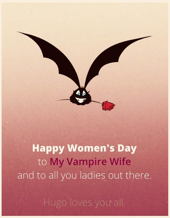   Isabella loves blood red roses :)Happy Women’s Day to my vampire wife and to