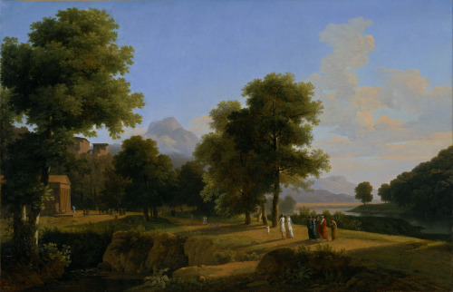 illuminate-eliminate:Landscape, Site of Greece (Paysage, Site de la Grèce) by Jean-Victor Ber