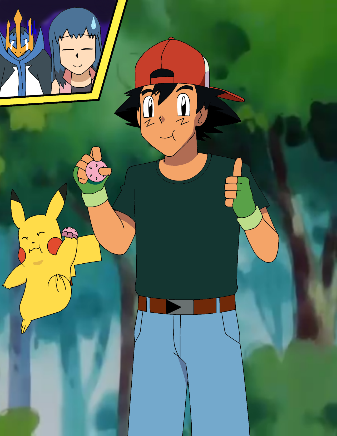 mezasepkmnmaster:  Dawn’s culinary skills turn out to be a big plus for Ash and