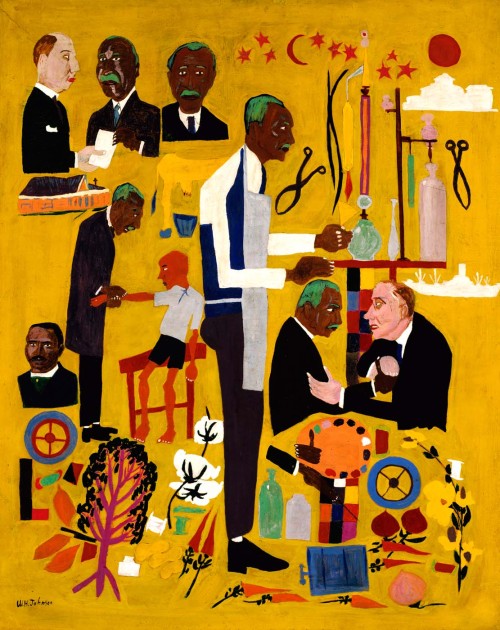 artist-william-johnson:Dr. George Washington Carver, 1945, William Johnson