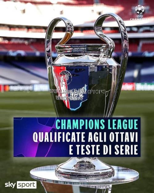 🧮 12 SQUADRE SONO GIÀ AI QUARTI
2⃣ Due qualificate ancora senza fascia
📍 Il punto ➡ http://tiny.cc/UCL_Qualificate
https://www.instagram.com/p/CXOO31StflstybuuizHlB0FLwO1LGicXnskisk0/?utm_medium=tumblr