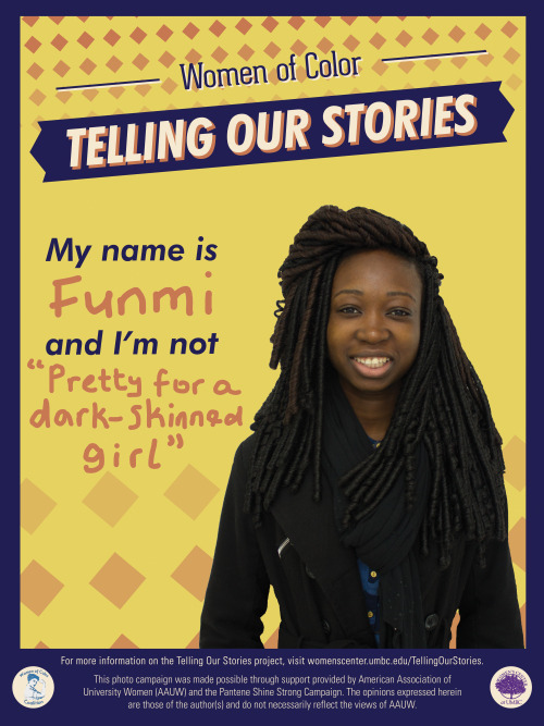 womenofcolorcoalition:Rejecting stereotypes. Reclaiming our identities. Raising our voices.Women of Color: Telling Our Stories