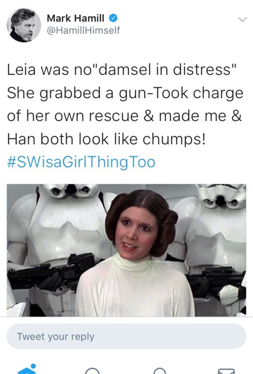 thatjedirey: altairdefiren: thatjedirey: MARK HAMILL DOESN’T HAVE TIME FOR YOUR SEXIST BULLSHI