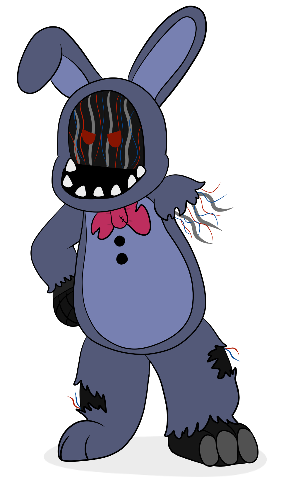 Badly Drawn Enemies on X: 290. withered freddy five nights at