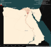 Map of the population density in the Arab Republic of Egypt as of 2010.
[[MORE]]by Poutchika:
“Data for the population density comes from here and is licensed undes CC4, the data was not altered but visually for better representation.
Also taking...