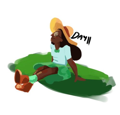 alyssasites:  mmmmmm day 11 with a half-assed background  