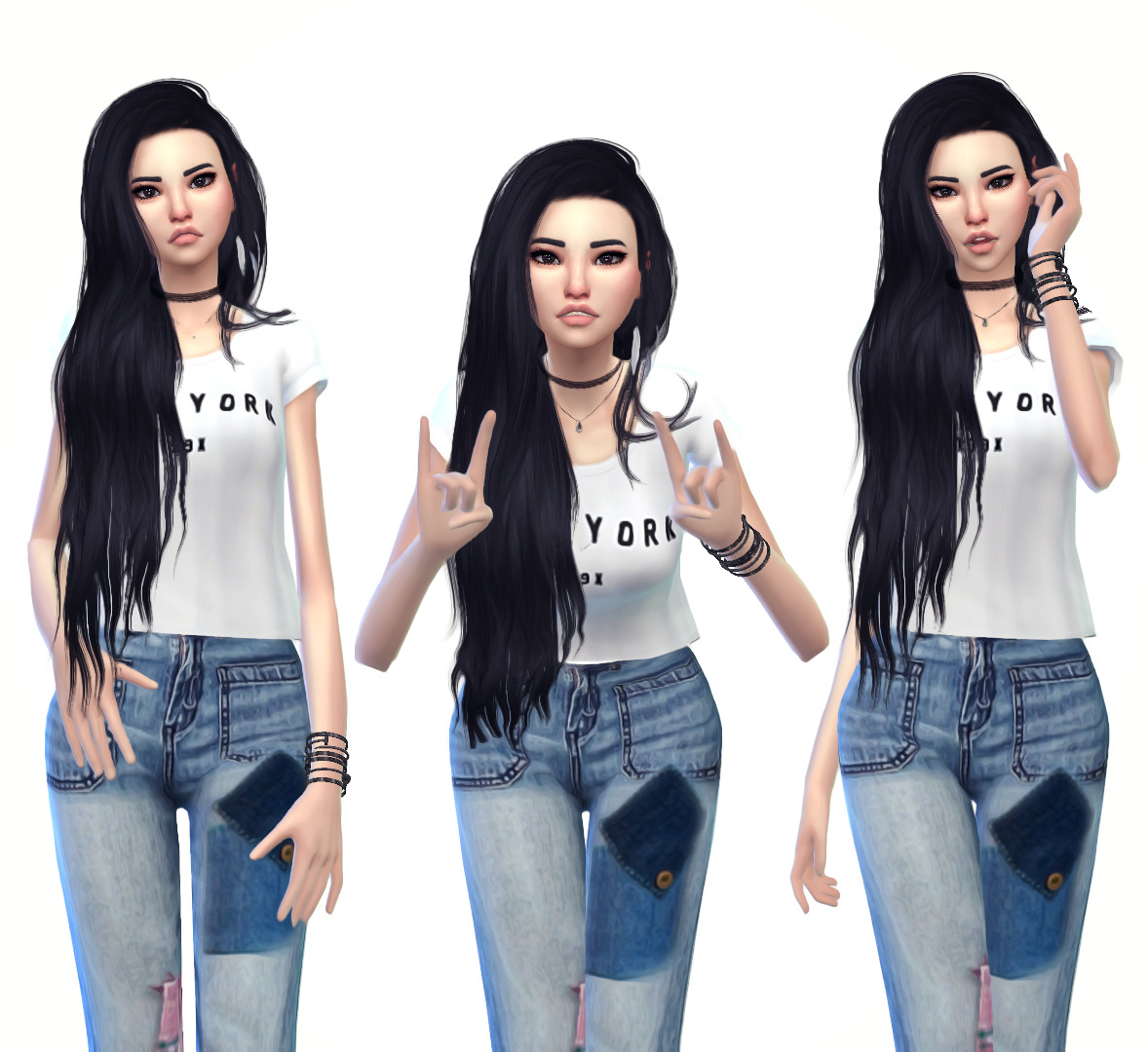 gabidacheva: ~Grunge is back in style~ Top - X|... - Sims 4 cc finds