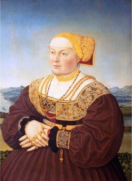 Anne von Glauburg, by Conrad Faber von Kreuznach, 1545 CE