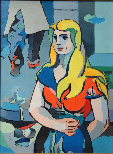 aubreylstallard:Jean Hélion, La Fille Au Reflet D'Homme, c. 1944