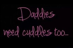 dino-daddy:  Daddy wants a princess to cuddle