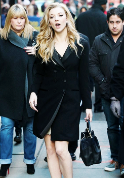 kit-harington:  Natalie Dormer in New York City on November 14, 2014 