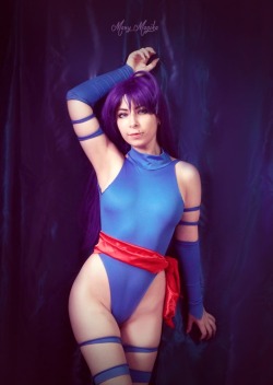 sexynerdgirls:  Psylocke by MaryMagika on