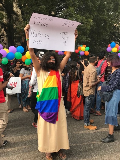 madhurphil:Delhi Queer Pride 2017 ️‍